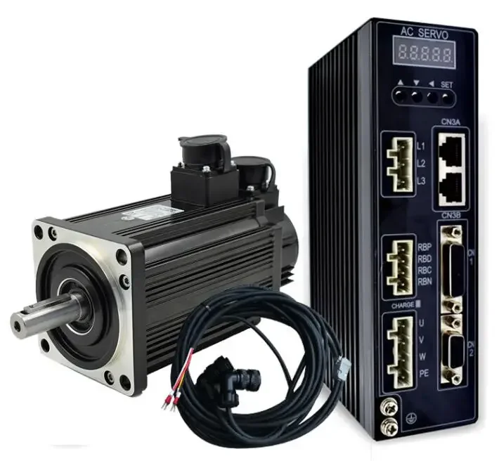 

SZGH servo motor support MODBUS EtherCAT CANopen 2kw 7.7NM 23bit absolutely encoder Ac servo motor for ac motor driver