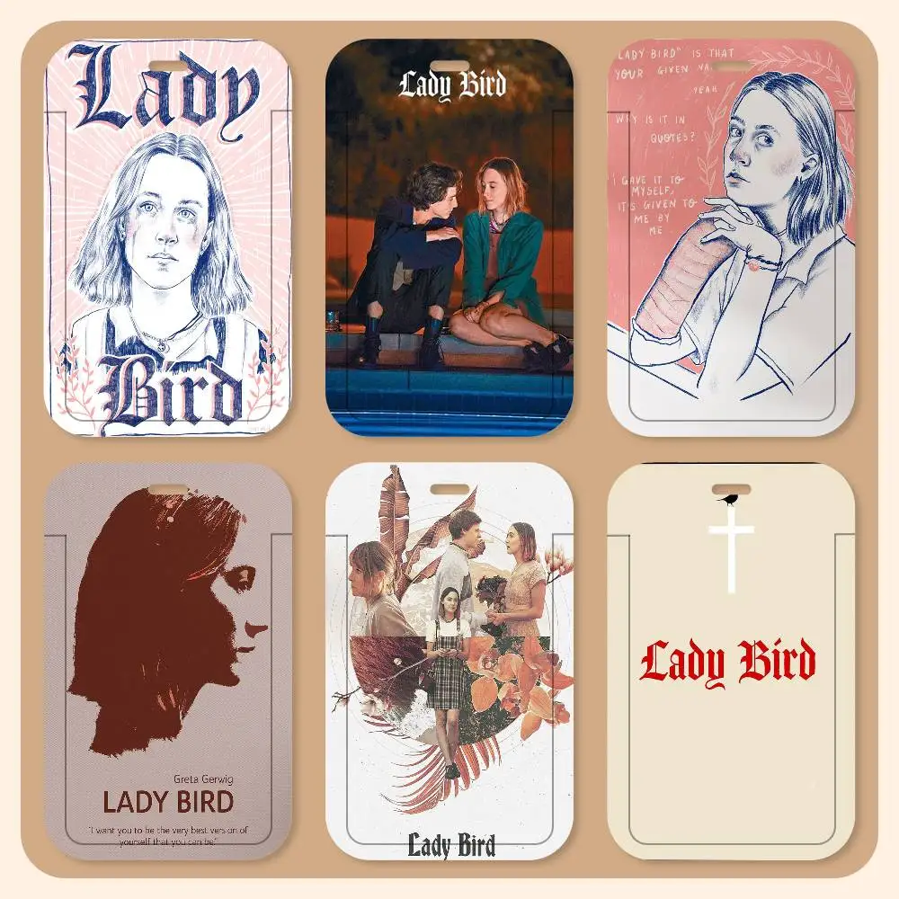 

Lady Bird Movie Lanyard Card Holders Student ID Card Holders Neckband Card Holders Access Control Accessories Gifts