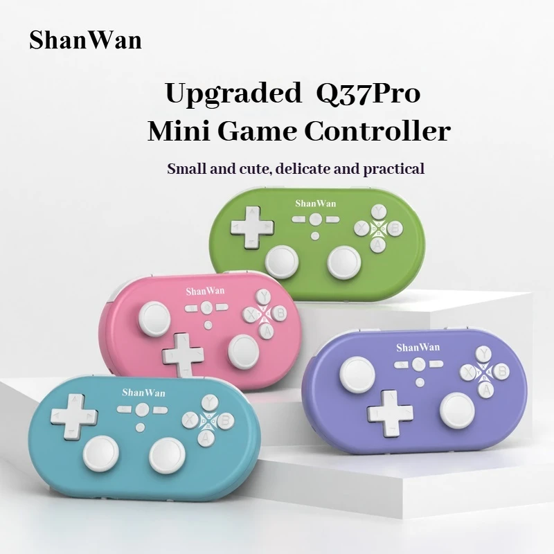 Picture 3: Upgraded Shanwan Q37pro Mini Portable Gaming Controller Dual Hall Wireless Android Apple Pc Can Be Used As Mouse Keyboard