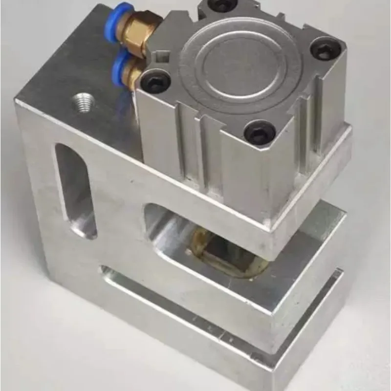 Pneumatic Round Hole Puncher Plastic Bag Punching Machine Air Operated Punch Die For OPP PE Film Bag Making Machine