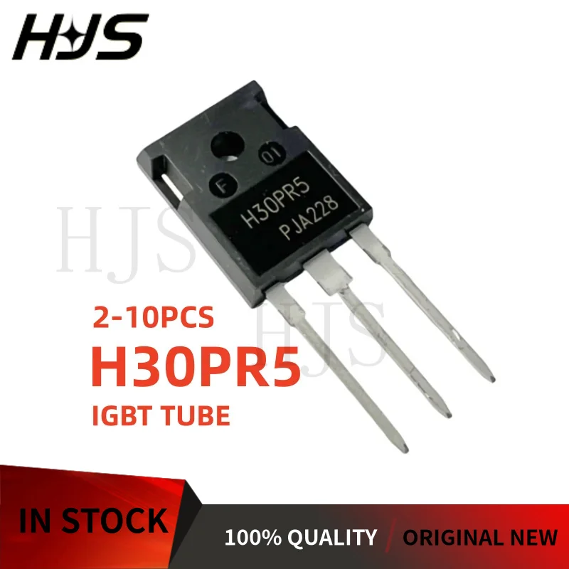 2-10PCS H30PR5 IHW30N135R5 IGBT TUBE for Induction cooker Brand new TO-247 In Stock
