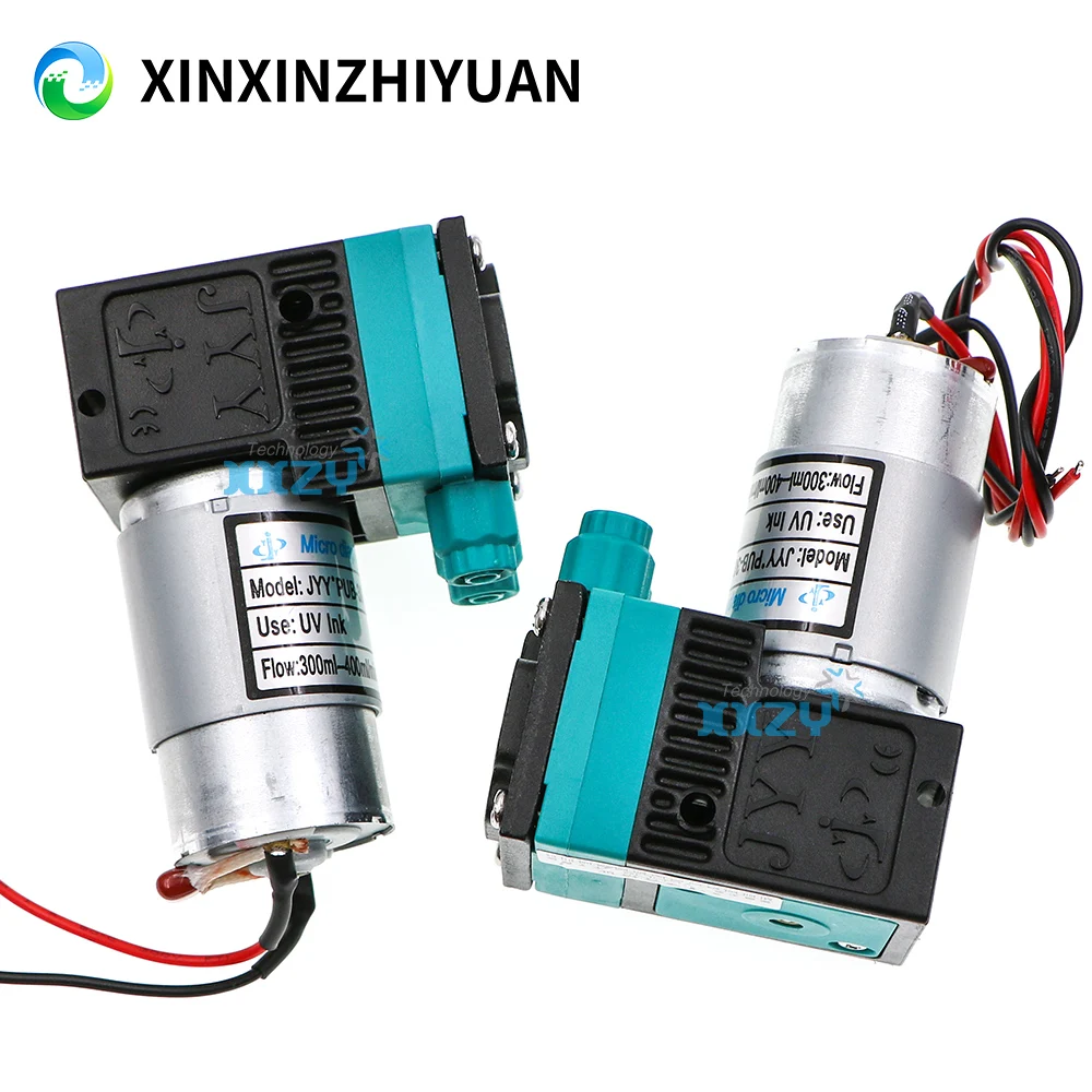 JYY * PUB-30 24V DC 7W UV หมึกขนาดใหญ่สําหรับเครื่องพิมพ์ UV Flatbed Micro ไดอะแฟรมปั๊มของเหลว 300-400 มิลลิลิตร/นาที