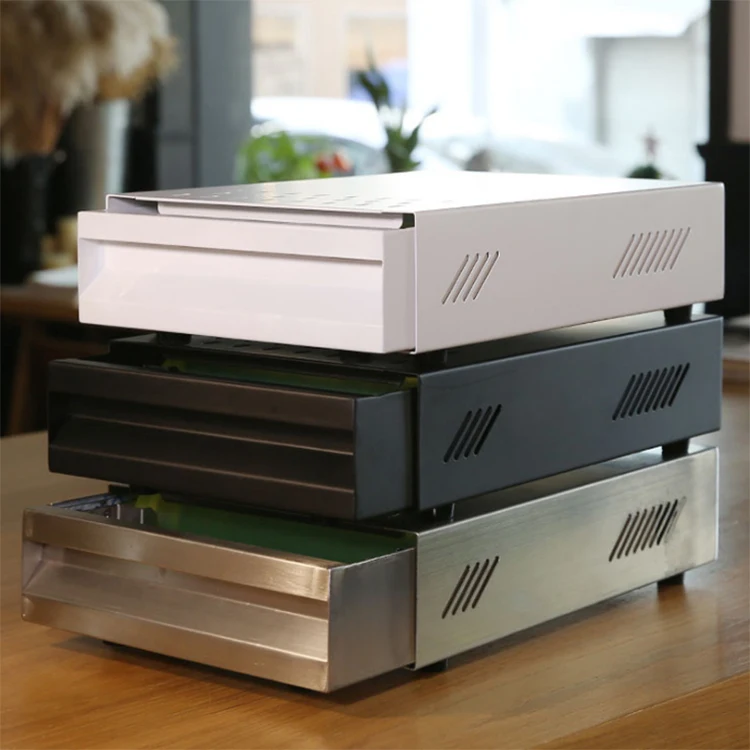 

Коммерческий Thiened Der pe Coffee Poer Tra Box из нержавеющей стали Kno Poer Buet Барная стойка Thiened Buet