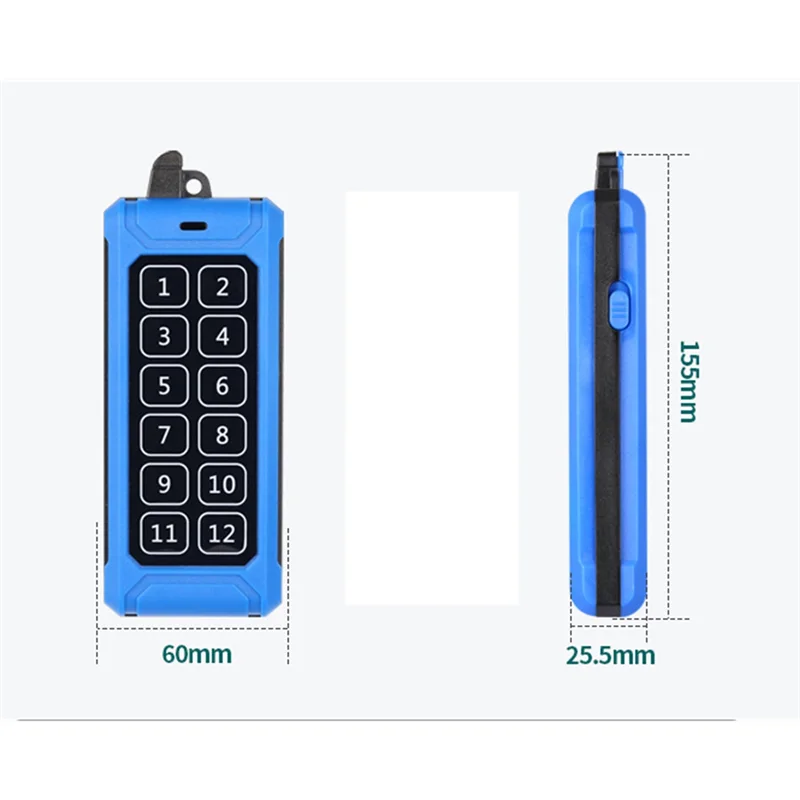 B21B Industrial Wireless Remote Control Switch 433MHZ High Power For Mechanical Equipment
