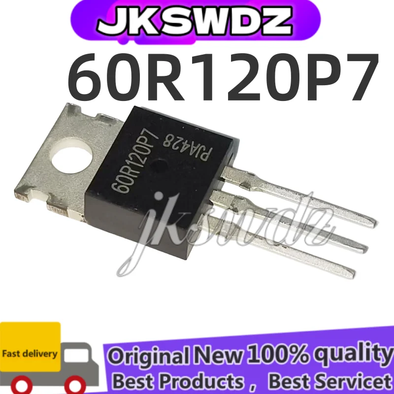 

10PCS IPP60R120P7 TO220 60R120P7 MOS tube 26A 600V TO-220 Field effect transistor brand new original