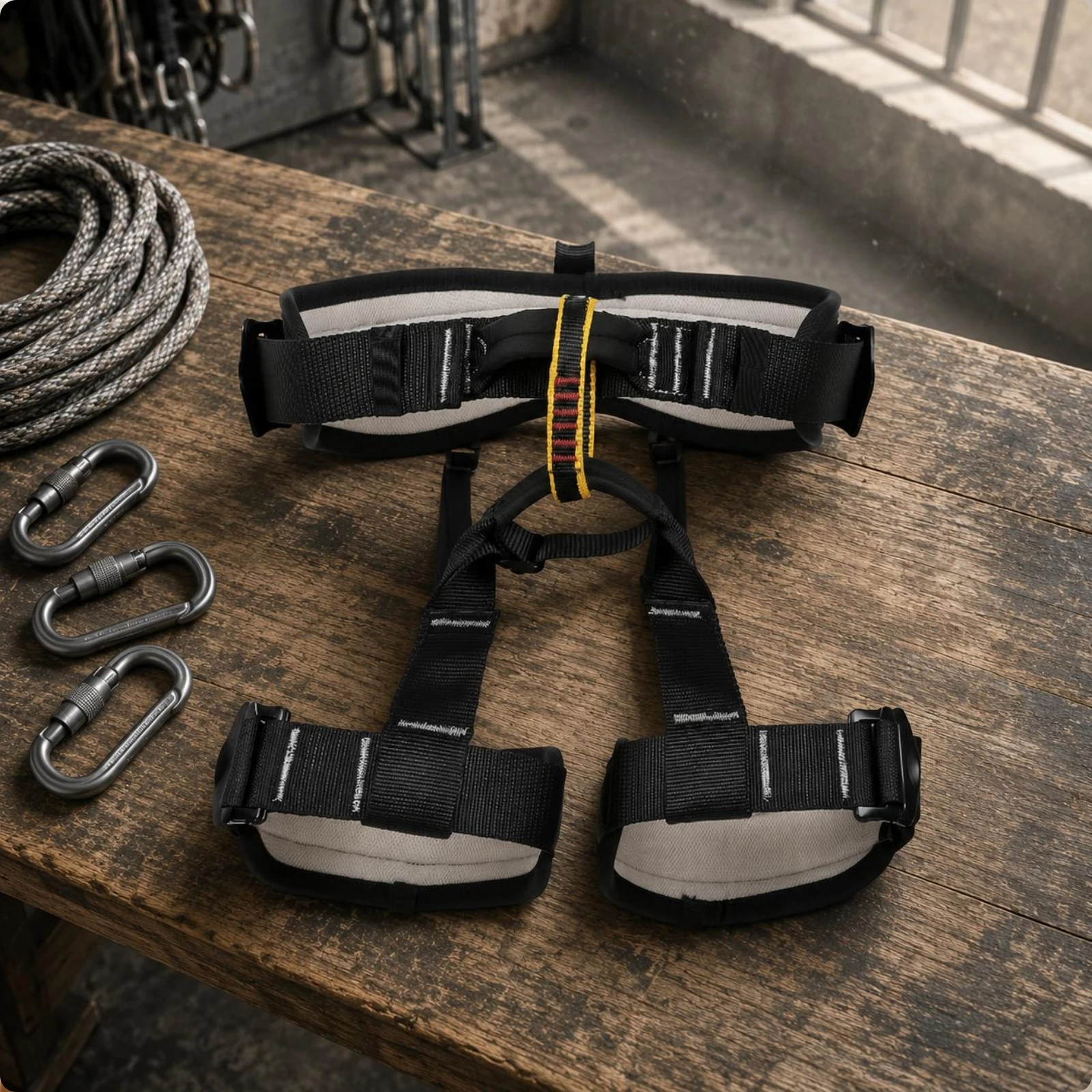 Arnés de Escalada de Medio Cue - Harness Climbing Adjustable reseña y precio