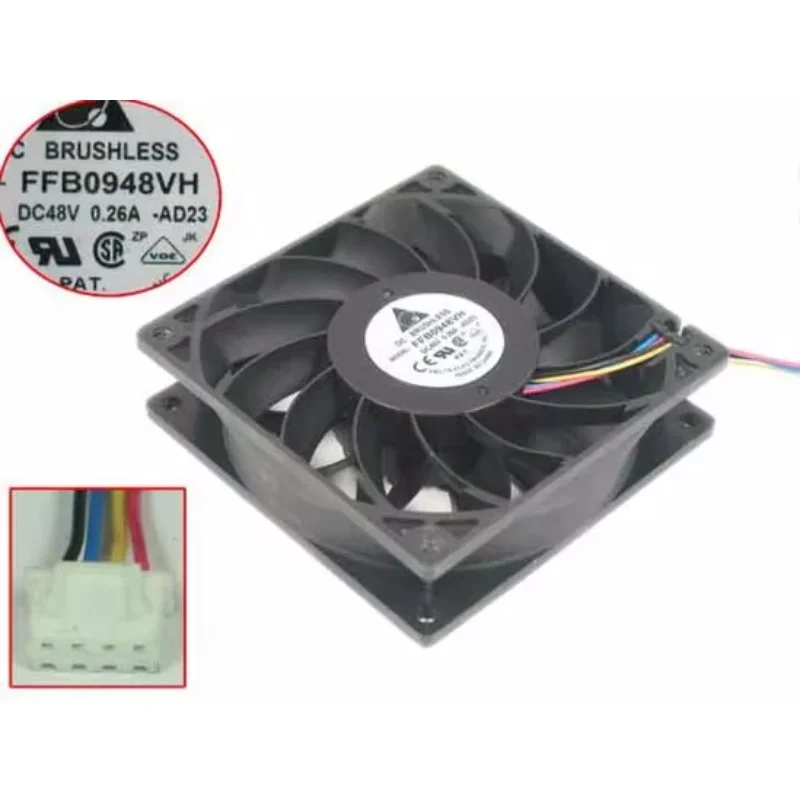 

Delta Electronics FFB0948VH AD23 DC 48V 0.26A 90x90x25mm Server Cooling Fn