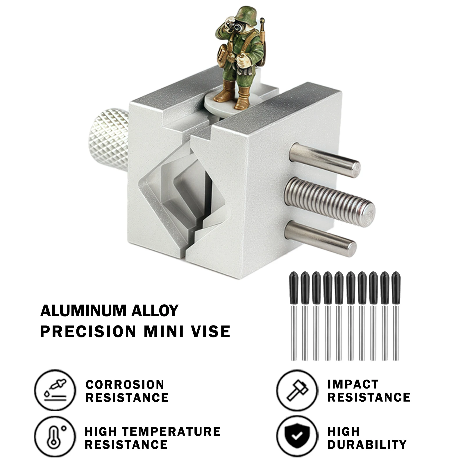 

Прецизионные мини-тиски, многофункциональные настольные тиски для самостоятельного изготовления, фиксированный зажим для держателя раскраски, инструмент для хранения полировки своими руками