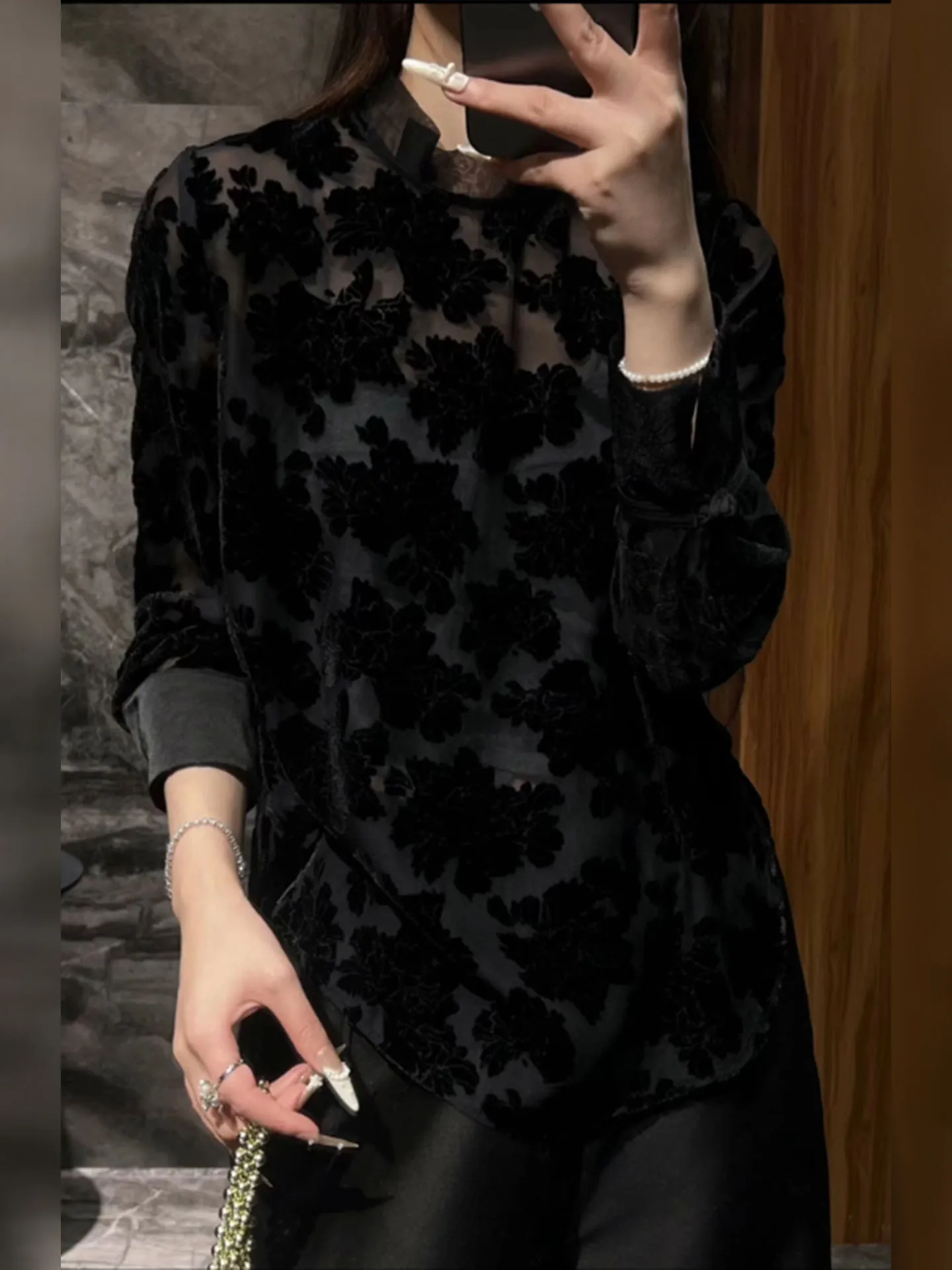 

Женская длинная базовая кофта Ele Bla Lace, весна 2026, новый дизайн, для повседневной носки, элегантная, однотонная