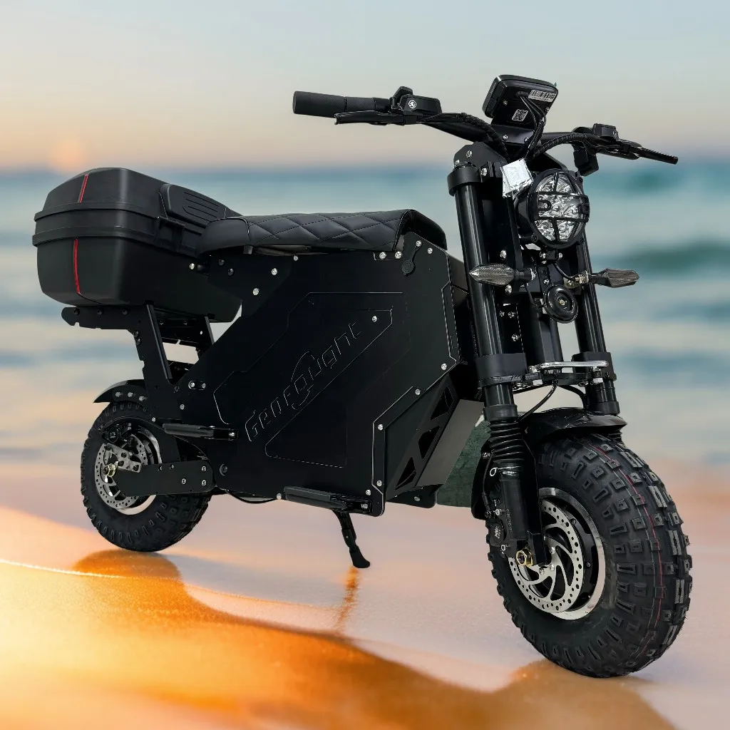 2024 New Molo 5 E Scooter 72V 10000W 50Ah Dual Motor 14 Inch Off Road High Speed 55-75Mh Seated Electric Scooters Motorcycle