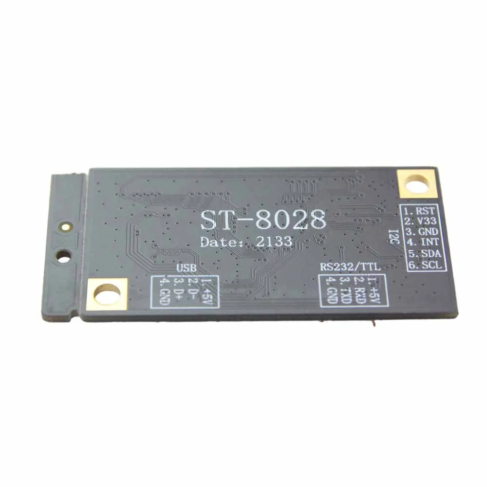 Touch Screen capacitivo com cartão de controle USB, Plug and Play, 15,6 polegadas, 387X236mm, Novo