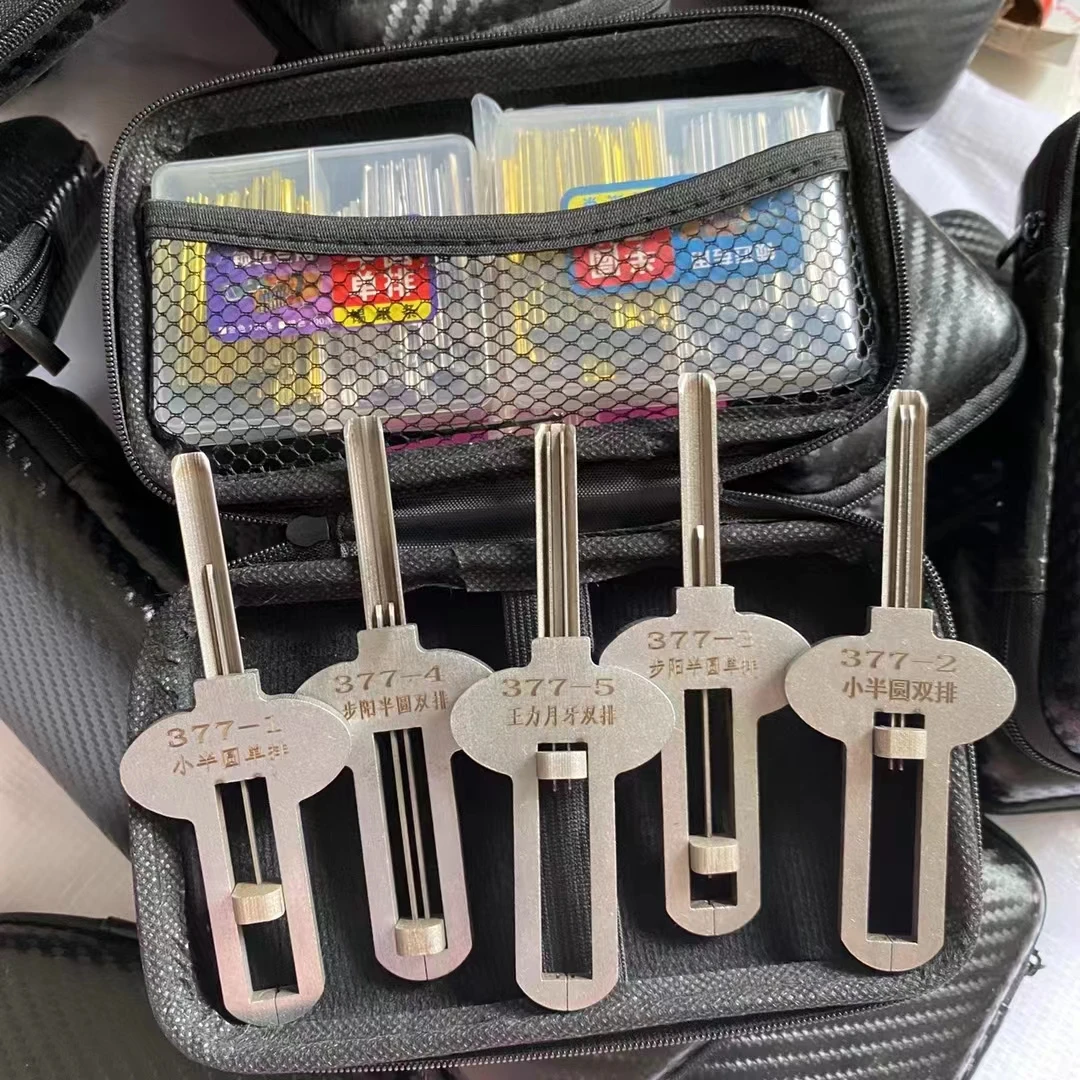 FOR Kaba tools crescent 5-piece set 377 Buyang brand crescent Wang Li foil soft and hard unlocking