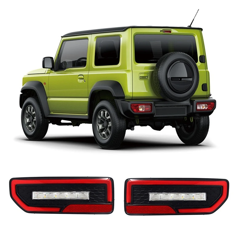 LED Taillight Assembly Reverse Lamp For Suzuki Jimny JB64 JB74 19-20 Rear Brake Driving Light Flowing Turn Signal Light