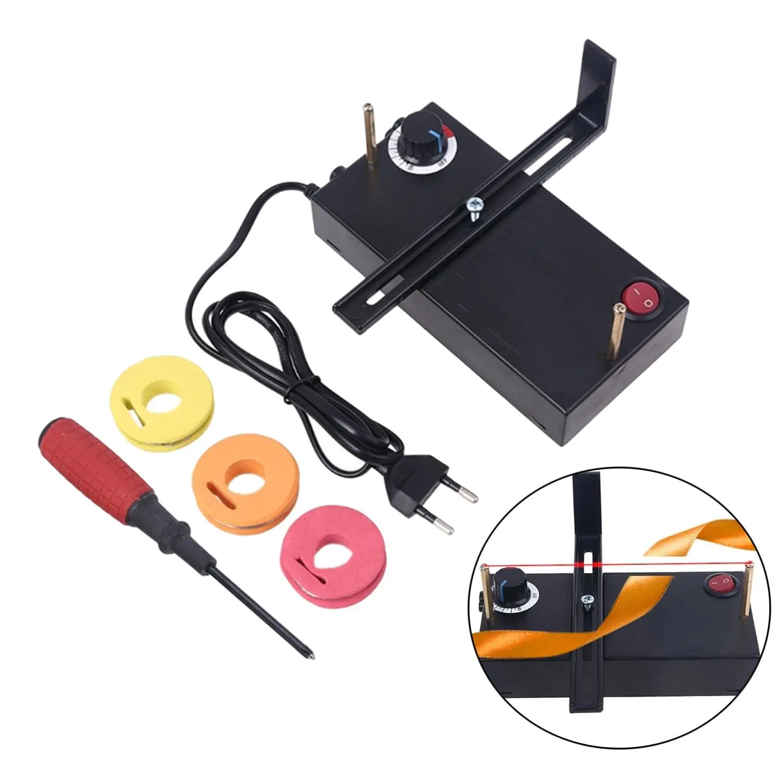 Cortador De Fita Quente Automático, Máquina De Corte De Lâmina Térmica, Ferramenta De Trança De Banda, Artesanato DIY