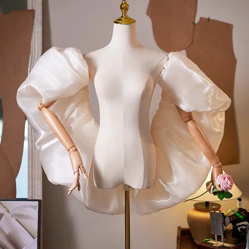 

Женская модная шаль-накидка цвета шампань для выступлений и вечеринок, весна-лето, R2401