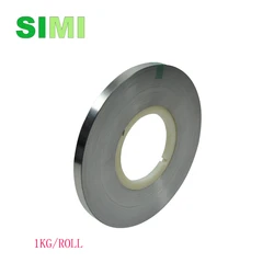 Striscia di nichel 1KG/rotolo 0.1/0.12/0.15mm striscia di acciaio nichelato per nastro di saldatura pacco batteria al litio 18650 0.2*6mm cinghia di nichel