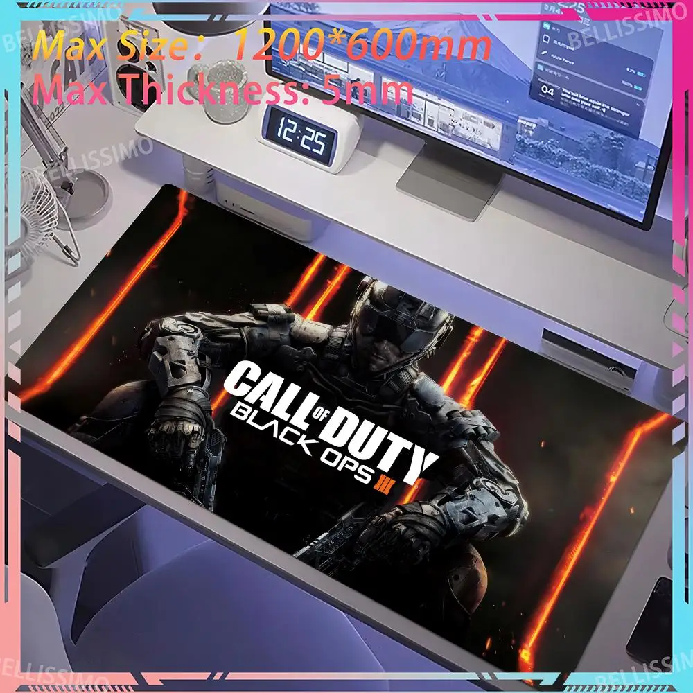 

Oversized C_Call of Duty B_Black Ops 3 MousePad Deskmat Cute Oversized Game Pad Game Office Accessories Computer Game Player Pad