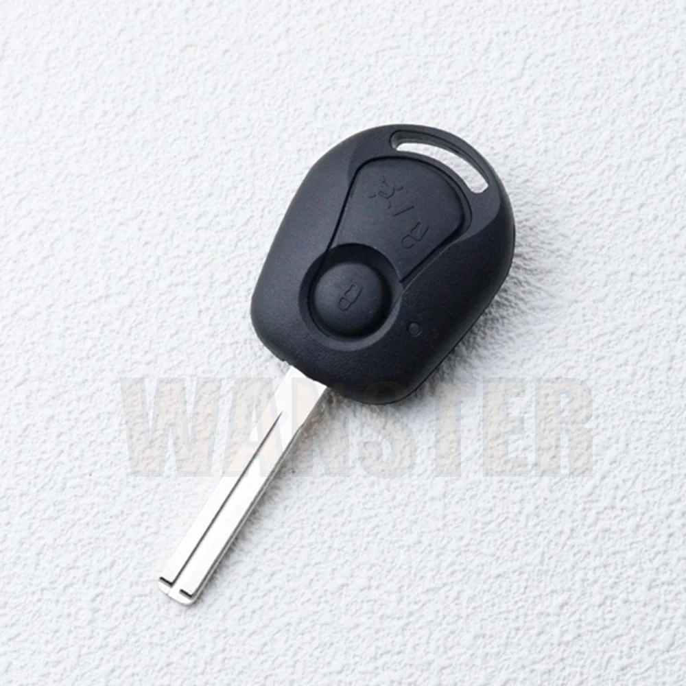 2 Bottons Original Replace Car Key Housing Remote Fob Case Shell for SSANGYONG ACTYON KYRON REXTON