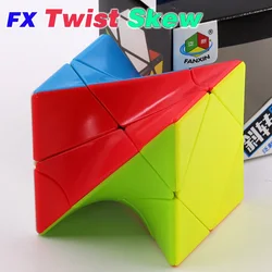 FanXin cubo mágico Twist Skew, rompecabezas sin pegatinas 3x3x3, rompecabezas Ziicube de velocidad educativo profesional, juego de juguetes 3x3