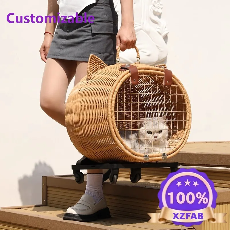Factory Direct 2026 Pet out cart Puppy cat Small cart Walking dog t Small dog Pomeranian Shake Dog