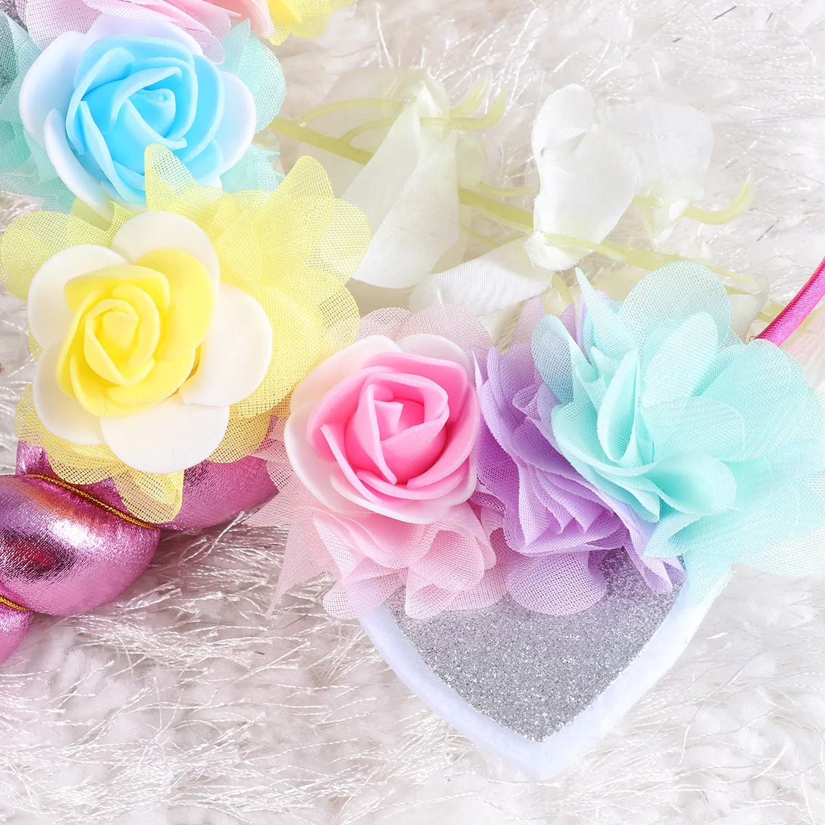 

Unicorn Headb Hoop Girls Kids Child Headdress Costume Party Accessories Children Headdress Birthday Christmas Gift
