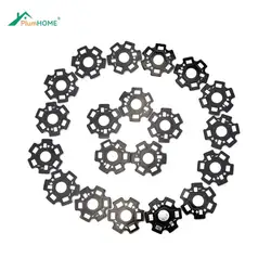 20pcs High Power 1w /3w /5w Watt LED Heat Sink Aluminum Base Plate 20 mm LED board KIT DIY high quality star heatsink
