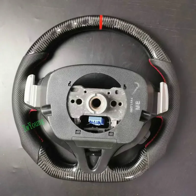 For Honda CIVIC Type R RSZ City FIT JAZZ Customized 100% Carbon Fiber Car Steering Wheel