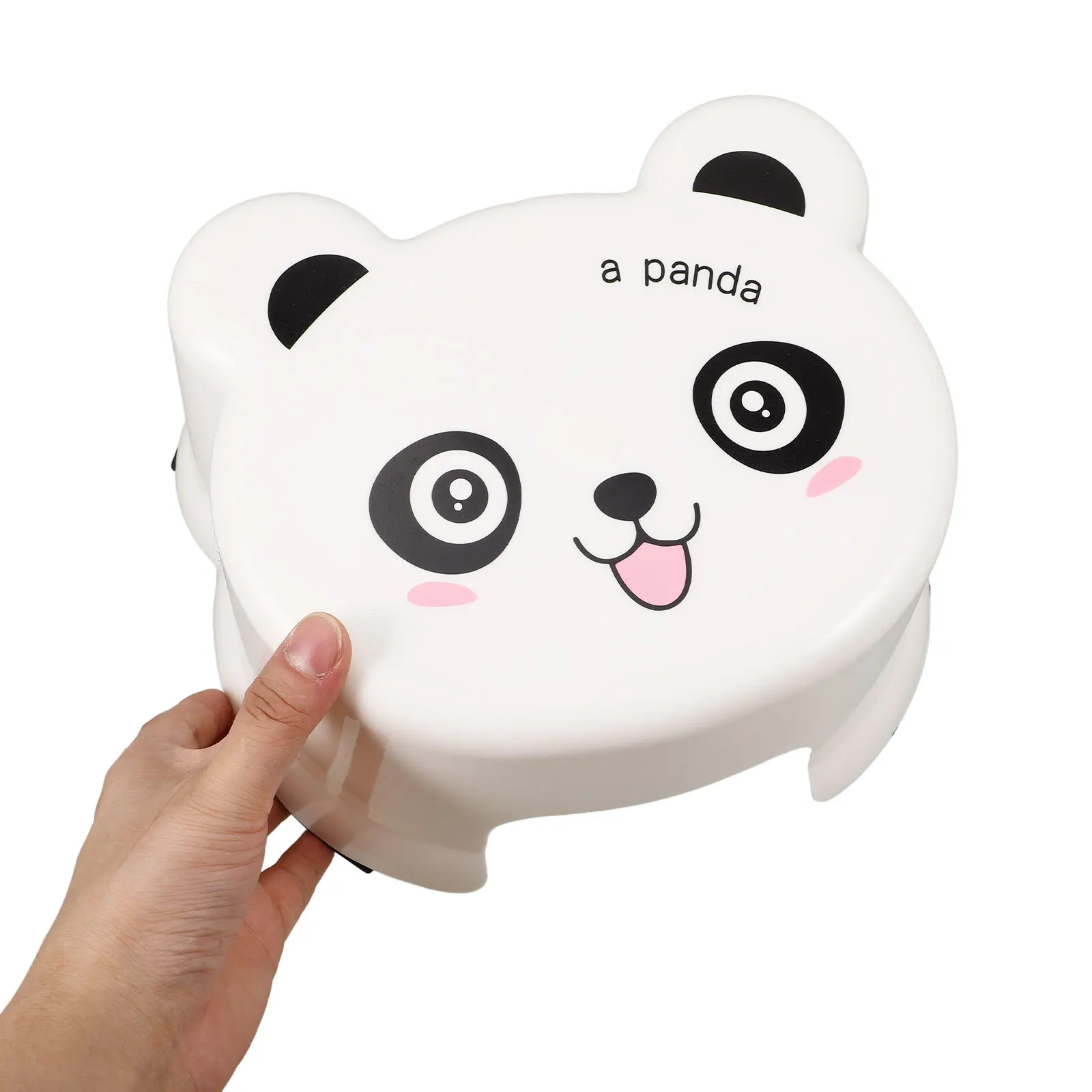 Cute Cartoon Non-Slip Plastic Stool Thickened Design Safe Bathroom Kids Step Stool Potty Training Toddler Toilet