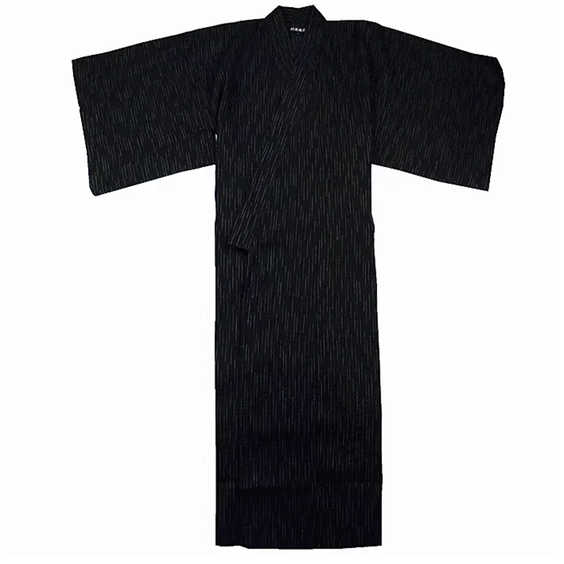 Pyjama Kimono pour Homme, Robe 100% Coton, Vêtements de Détente, Peignoir, Chemise de Nuit d'Été