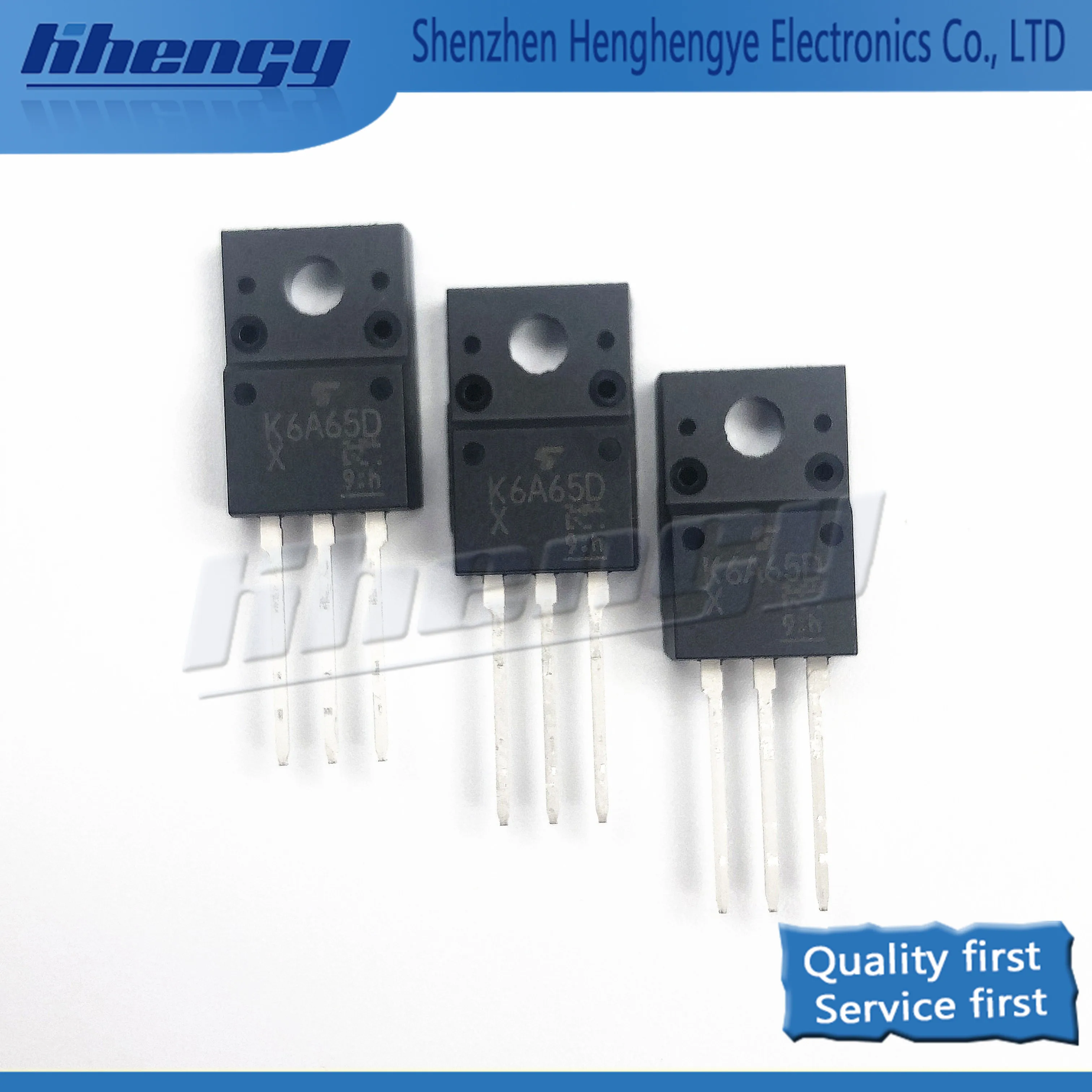 TK6A65D(STA4,X,M) TK6A65D K6A65D TO-220SIS MOSFET N-CH 650V 6A Field-Effect Transistor Original MOS, 1 pieces per order