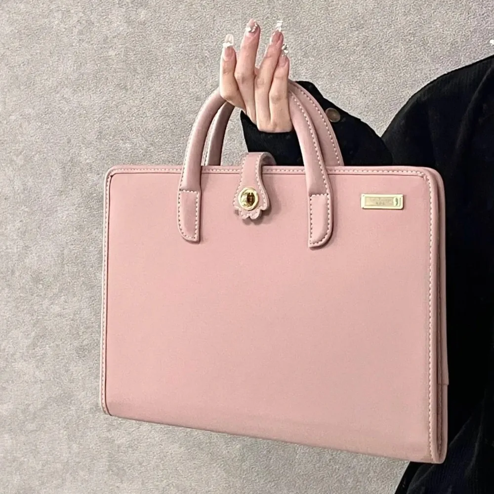 

Розовая сумка для ноутбука, портативный защитный чехол для уличного компьютера с отверстием для рассеивания тепла для ноутбука, планшета, новинка