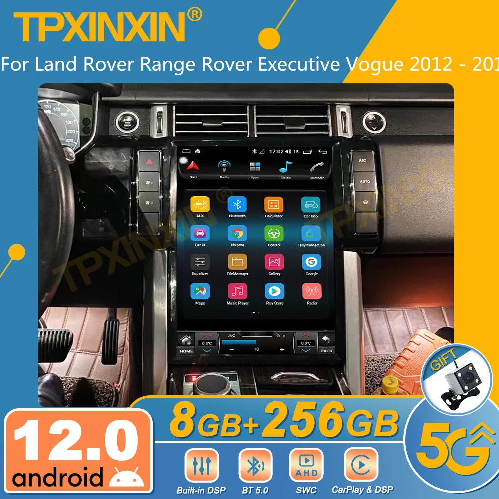 Android 12 For Land Rover Range Rover Executive Evoque 2012 - 2018 Android Car Radio 2Din Stereo Receiver Autoradio Multimedia