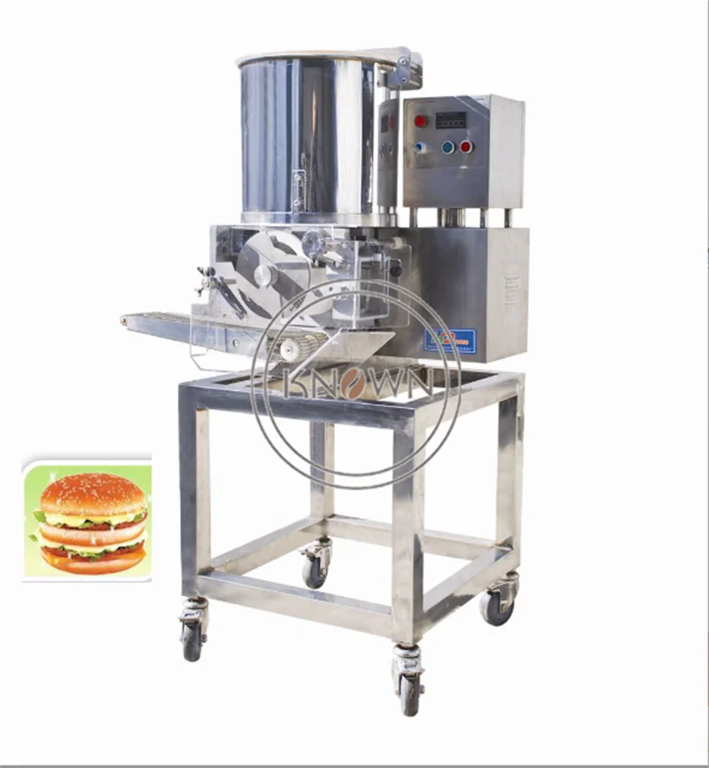 

Commercial Meat Pie Forming Machine Multifunctional Automatic Potato Cake Chicken Nugget Forming Machine Fish Burger Machine