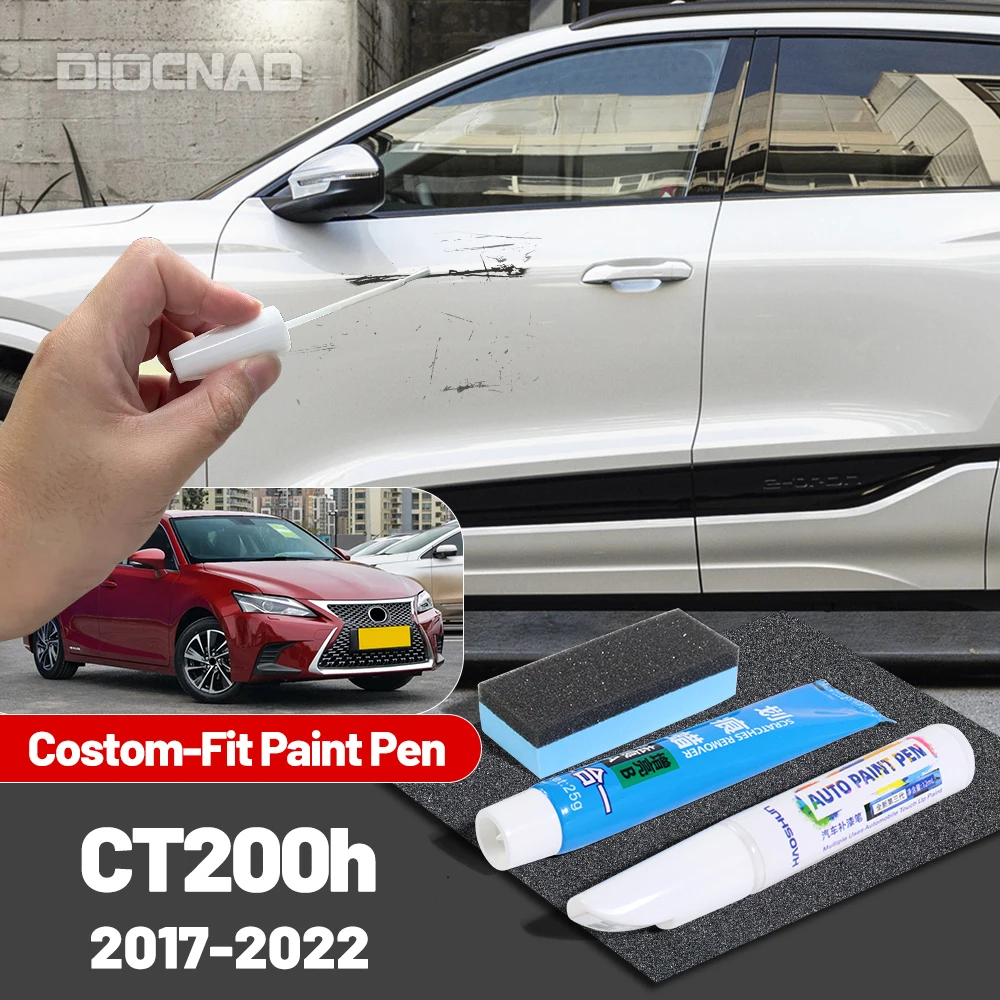 

Для Lexus CT200h ZWA10 MK1 2017-2022 2018 2019 2020 2021 автомобильная ручка для ретуши, ручка для ремонта царапин, средство для удаления царапин, уход за краской