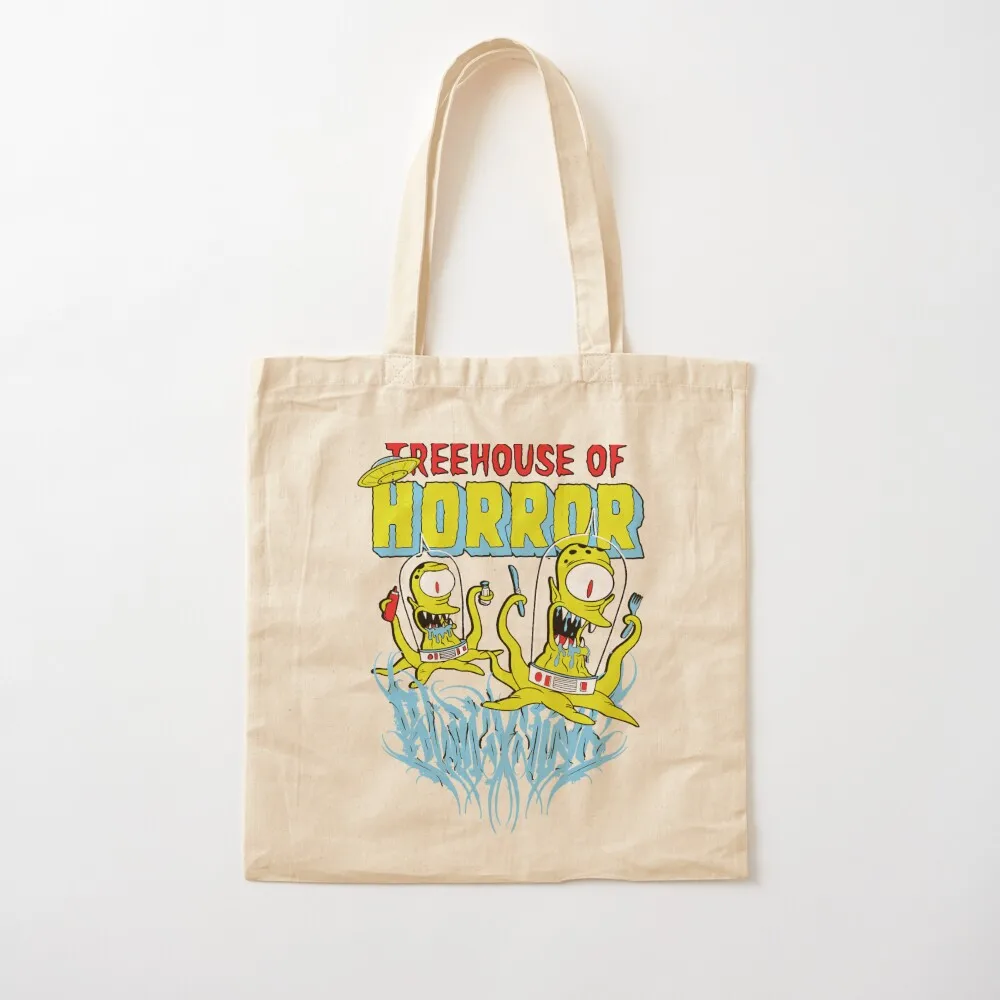 Treehouse of Horror Kang and Kodos Tote Bag Fabric bag shopper bags for women tote bag women the tote