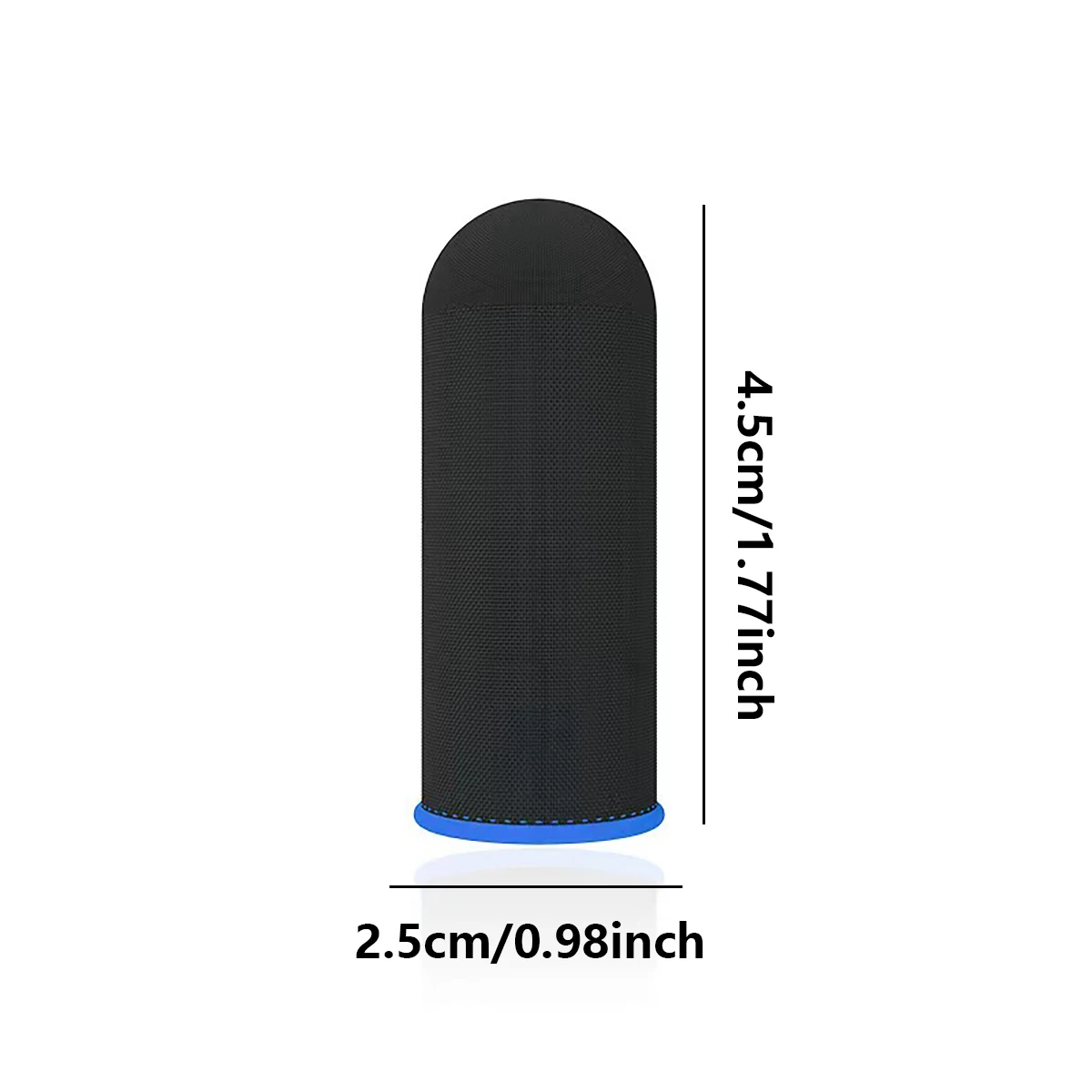 20 Pairs of Gaming Finger Sleeves, Anti-Sweat Auxiliary Controller, Finger Sleeves for Movement (Random Color)