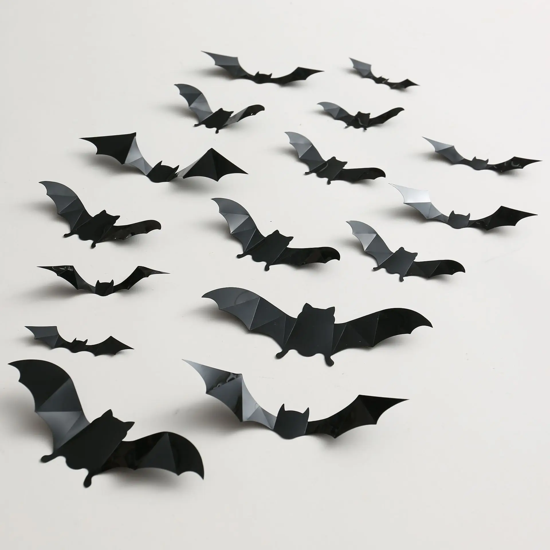 

Halloween Decoration 3D Black PVC Bat Halloween Party DIY Decor Bar Room Halloween Party Scary Decos Props Wall Sticker