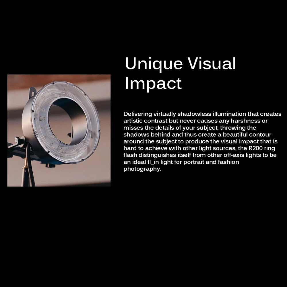 Godox R200 Ring Flash Speedlite Led Video Licht Voor AD200 AD200Pro 200Ws 5800 ± 200K Met Modeling Lamp Voor portret Macro Shootin