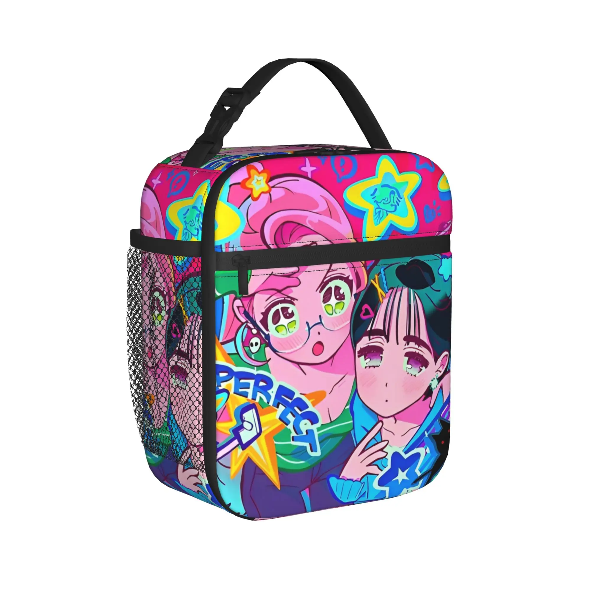 Alien Stage Anime Insulated Lunch Bag Mizi Sua Till Ivan Reusable Thermal Bag Tote Lunch Box Office  Outdoor Food Bag