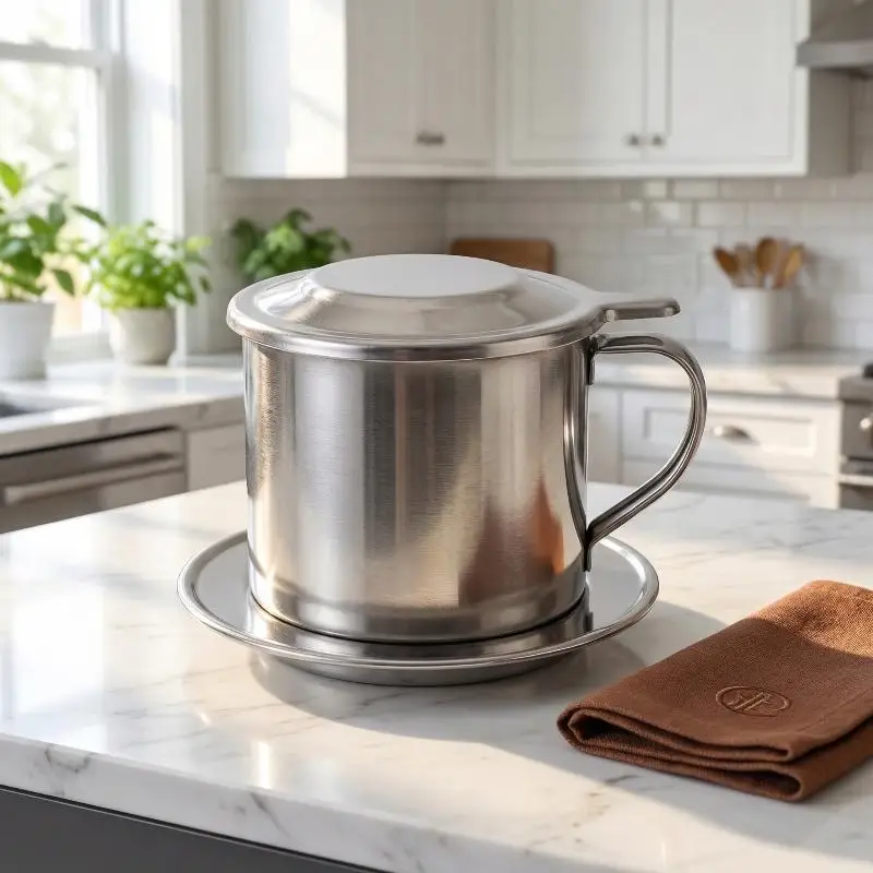 Coffee Filter Reusable Vietnamese Dripper Maker Perfect for 