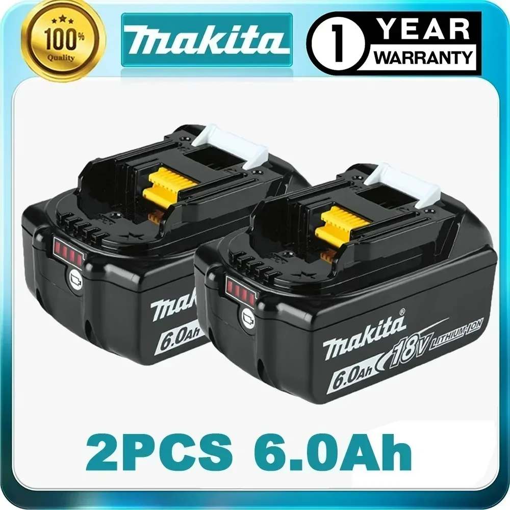 100% original Makita latest 18V2Ah/5Ah/6Ah rechargeable battery and charger, suitable for Makita electric tools BL1830 BL183