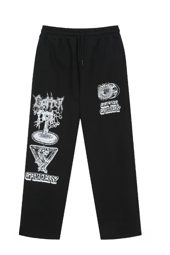 

galerie streetwear loose athletic pants men women unisex casual joggers summer 2025​