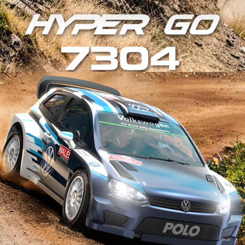 Meijiaxin 1:7 7304 High Speed Drift Fully Proportional Metal Bottom Four Wheel Drive Car Flat Run Brushless Model Toy Boy Gift
