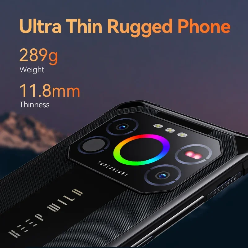 Imagem -02 - Smartphone Ultra Rugged Celular Android 6.8 Fhd Mais 12gb Mais 256gb 120hz Helio G99 64mp 7000mah Nfc Iiif150-air