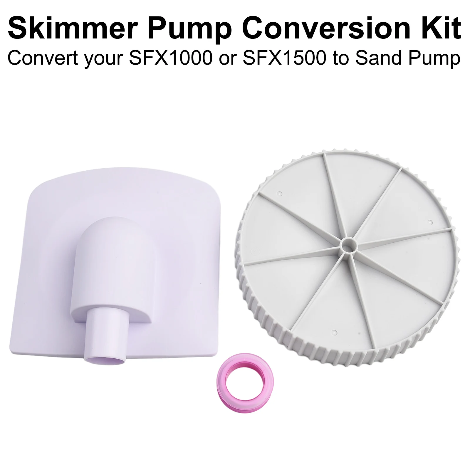 Easy To Install Sand Pump Vacuum Plate Adapter SFX1000/SFX150 Sand Pump Conversion Kit Easy Installation and Maintenance