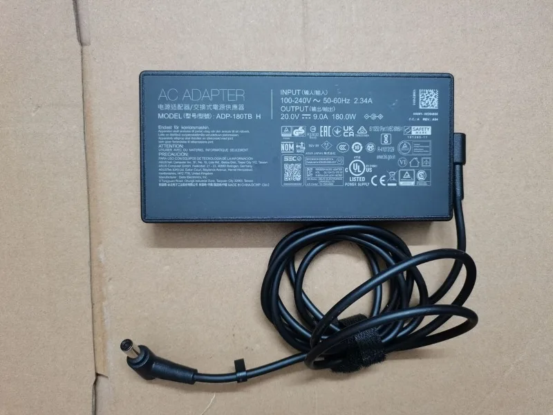 Second-hand OEM 20V 9A ADP-180TB H For ASUS SimPro Dock 2 Docking Station 6.0mm 180W charger