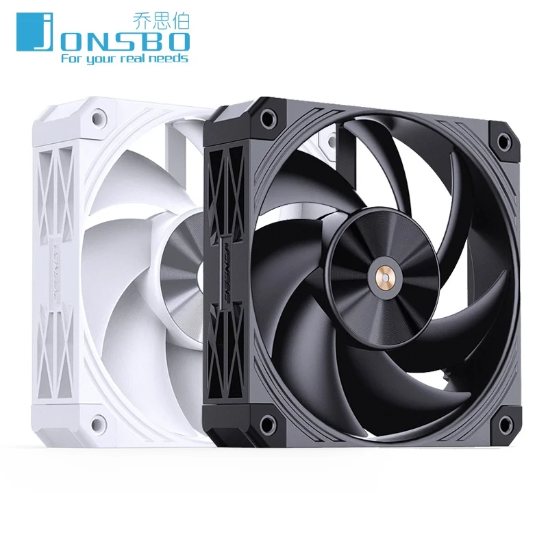 

Jonsbo H3-120 12CM Computer Case Fan 4 PIN PWM 120X120X30mm Double Ball Bearing High Performance Server Industrial Silent Fan