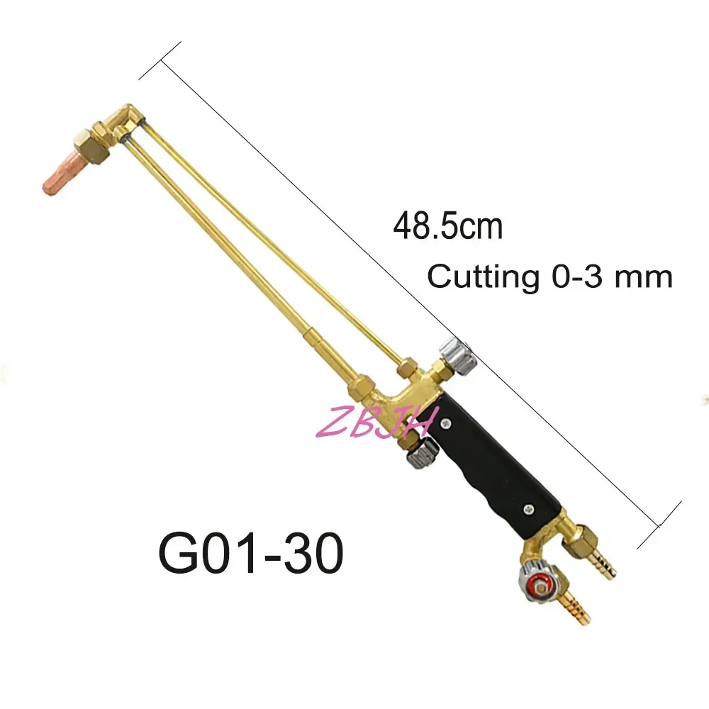 

Universal Injector Gas Cutting Torch for G01-30/100/300, Compatible with Oxy-Acetylene & Oxy-Propane