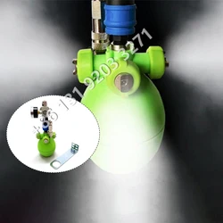 New Portable Industrial Ultrasonic Humidifier High Efficiency Low Pressure Dry Mist Nozzle Dual Fluid Type Workshop Atomizer