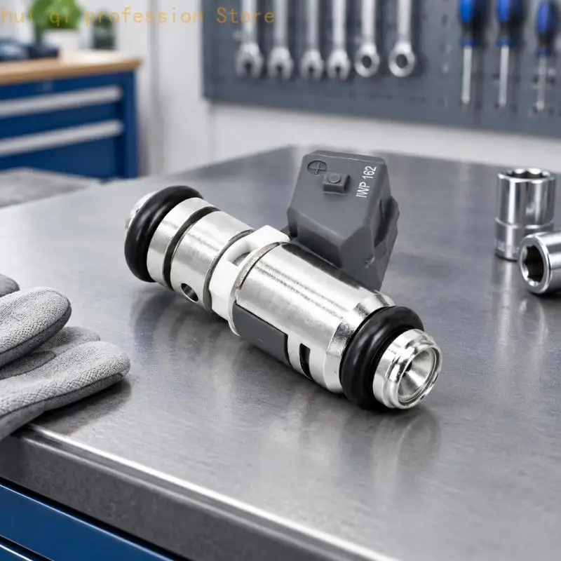 Engine Delivery Nozzle Marked IWP162, with Rectangular Connection Housing for Injection System Repair, Maintenance, and